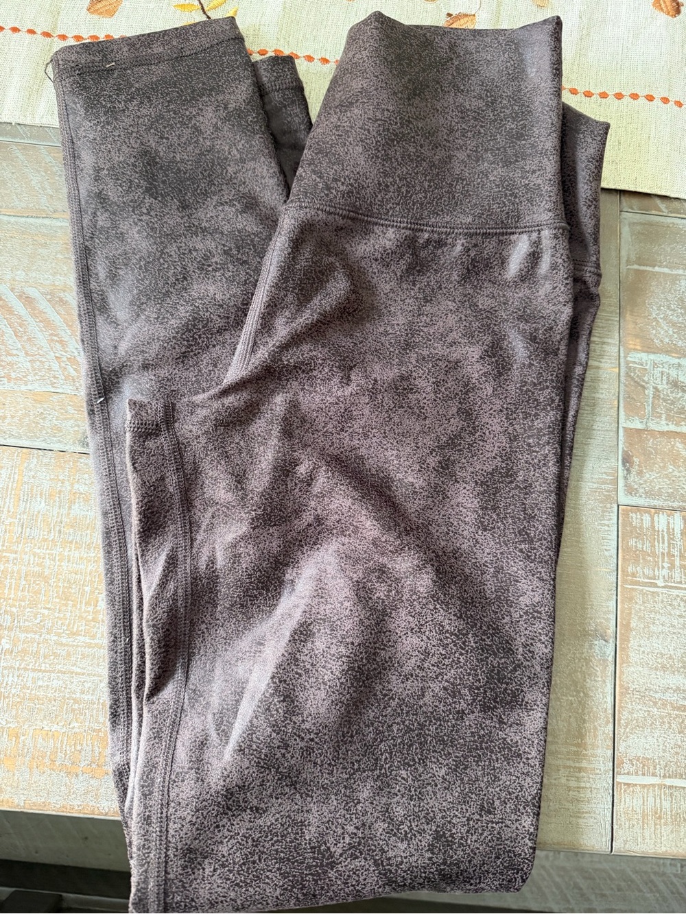 aerie womens Marled Charcoal leggings